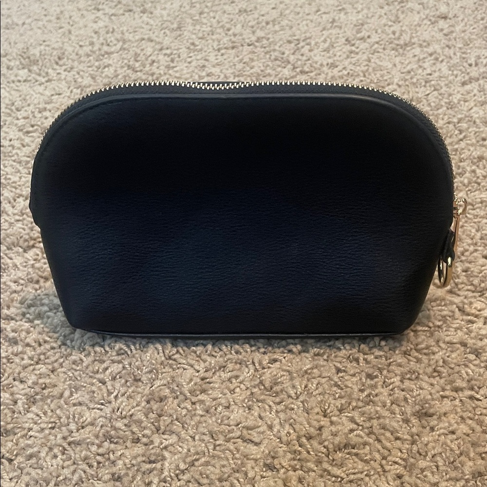 Elegant Black Cosmetic Bag